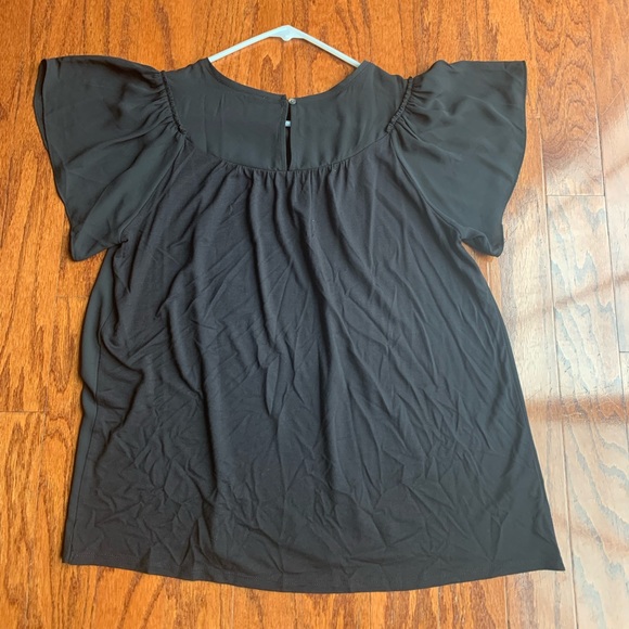 LOFT Black Blouse - Picture 2 of 3